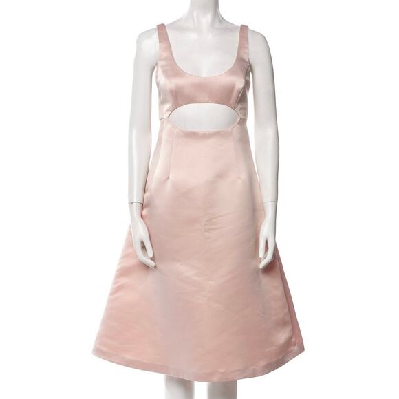 Sandy Liang Dresses & Skirts - ❤️Sandy Liang Satin Cut Out Midi Dress❤️